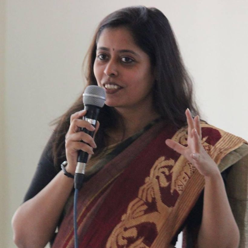 Dr. Swapna Palkar — a moment from talks and gatherings